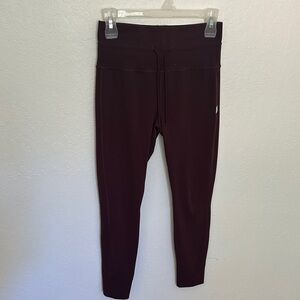 Vuori Deep Maroon Leggings